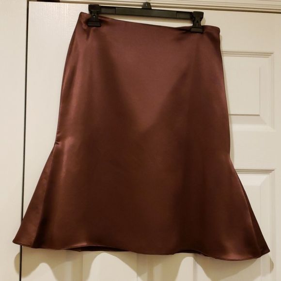 SALE PRICE Vera Wang Brown Skirt - Picture 1 of 6